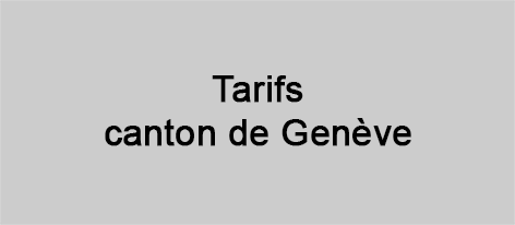 Tarifs canton de Genève
